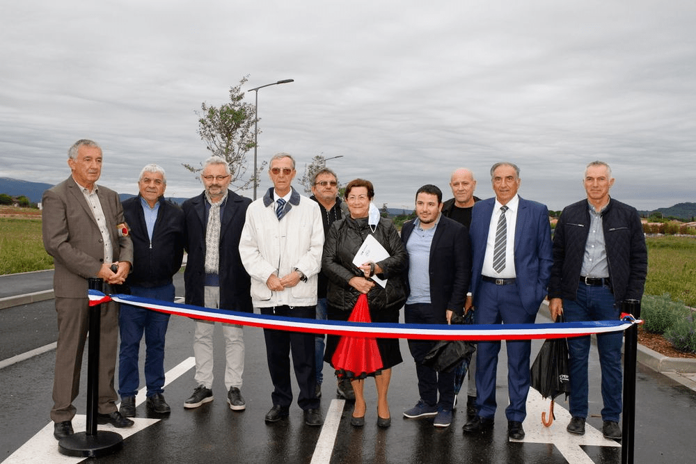 Inauguration de la zone du PIOL à Mazan